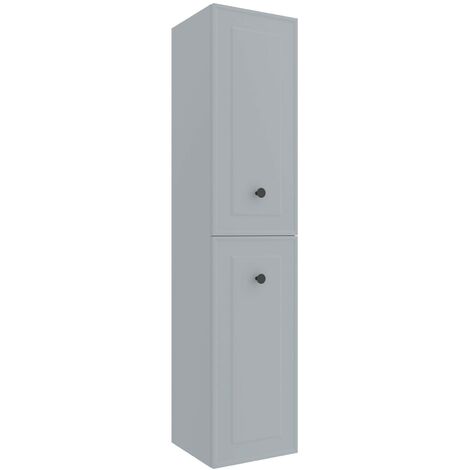 Hochschrank Renoir 1600 Blue Fog mit 2 Türen