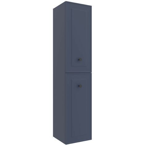 Hochschrank Renoir 1600 Night Blue mit 2 Türen