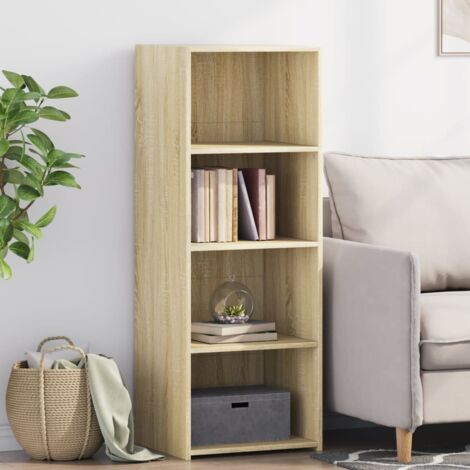 Hochschrank Sonoma Eiche 45x41x124 cm aus Spanplatte