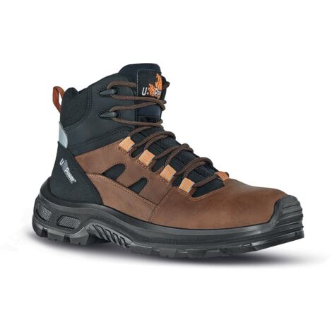 Hochsichere Sicherheitsschuhe JAZZ S3 SRC - Schwarz/Braun 45