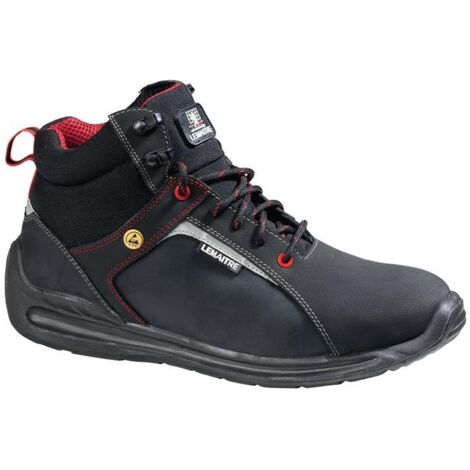 Hochsichere Sicherheitsschuhe SUPER X HIGH S3 CI ESD SRC Schwarz/Grau 46