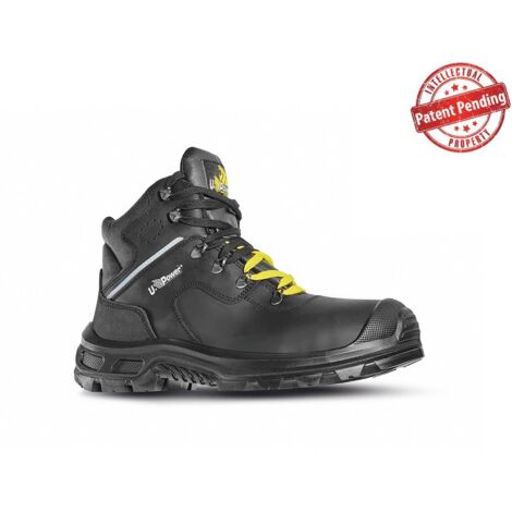 Hochsichere Sicherheitsschuhe THANOS ESD S3 UK CI SRC - Schwarz 47