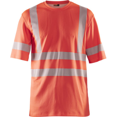 Hochsichtbares Arbeitst-Shirt 3522 - Rot XL
