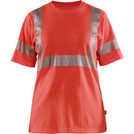 Hochsichtbares Arbeitst-Shirt für Damen 3502 - Rot XL