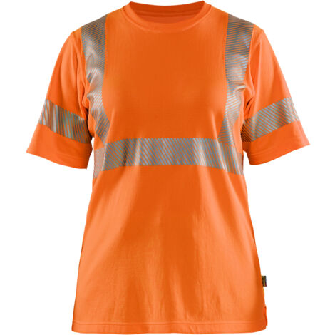 Hochsichtbares Arbeitst-T-Shirt für Damen 3502 - Orange S