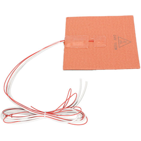Hochtemperatur-Heizmatte 150x150 mm 24V 150W, Klebefläche für 3D-Druckbett, Heizzubehör für Drucker.