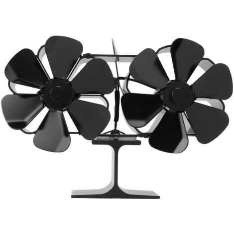 Hochtemperaturbeständiger, umweltfreundlicher, doppelköpfiger, 6-flügeliger Kaminventilator