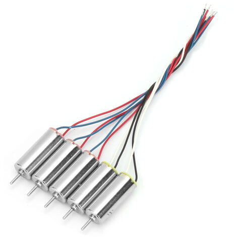 Hochtouriger, energiesparender kernloser Motor – 5er-Pack