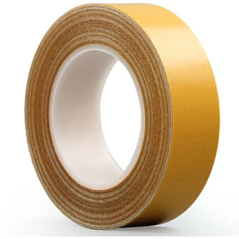 Hochviskoses Glasfaserklebeband für Automobilanwendungen – 2 cm × 20 m, doppelseitiges Gewebeklebeband, für hochbelastbare Reparaturen und Verklebungen