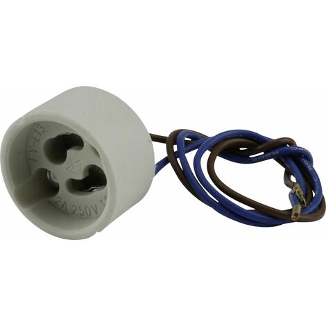 Hochvolt-Halogen-Fassung GU 10 Fassungen