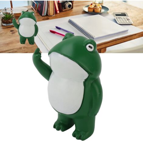Hochwertige Froschfigur aus Kunstharz, 8,6 cm hoch, 137 g schwer, für die Dekoration von Zuhause, Büro oder Garten.