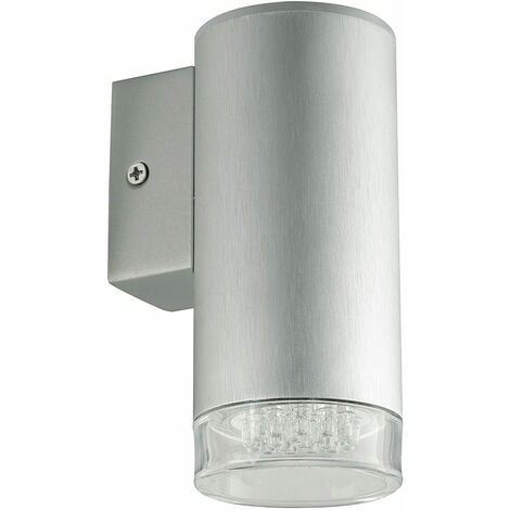 Hochwertige LED Wand Leuchte ALU Beleuchtung Nacht Licht Lampe Kabel Stecker EGLO 88524F