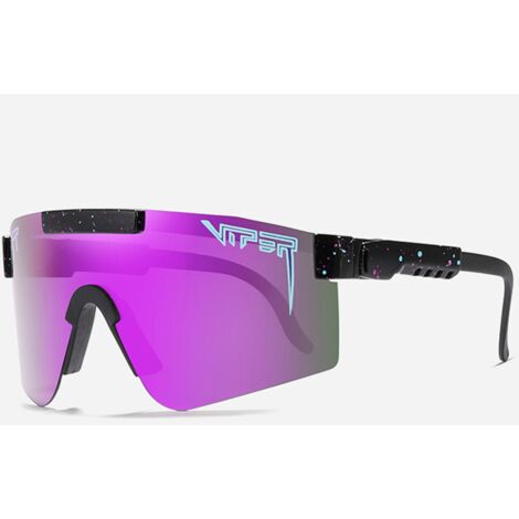 Hochwertige Radbrille mit Windschutz für Outdoor-Sportarten, polarisierte Gläser zum Radfahren und Laufen