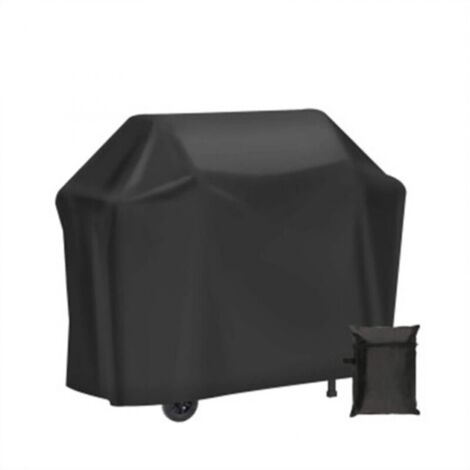 Hochwertige Schutzhülle für Grill, 210D Oxford-Gewebe, L 100 x B 66 x H 80 cm, Schwarz