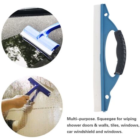 Hochwertiger Abzieher aus ABS-Silikon für Auto und Haushalt, ergonomische Größe 31 x 9,5 cm, rostfrei und kratzfest, mit multifunktionalem Design für Karosserie, Fenster und Oberflächen.