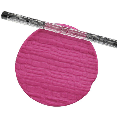 Hochwertiger Acryl-Nudelholz – Fondant-Nudelholz für selbstgemachte Torten – 25 cm