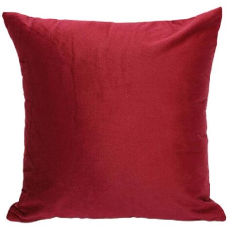 Hochwertiger Mikrofaser-Kissenbezug 45 x 45 cm, 1 Stück, für Sofa-/Bettkissen, superweich, strapazierfähig, waschbar, hypoallergen, milbenabweisendes Material mit verdecktem Reißverschluss