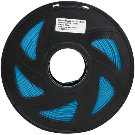 Hochwertiges 1,75 mm cyanblaues PLA-Filament, 1 kg für 3D-Drucker – 3D-Filamentspule