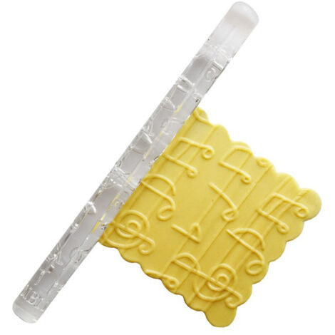 Hochwertiges Acryl-Nudelholz für Fondant und Modelliermasse - DIY-Torte 02