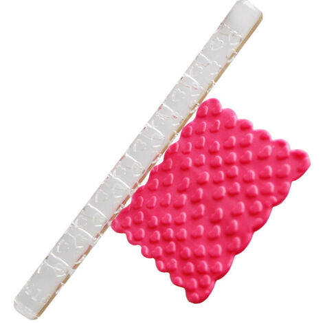 Hochwertiges Acryl-Nudelholz für Fondant und Modelliermasse - DIY-Torte 03