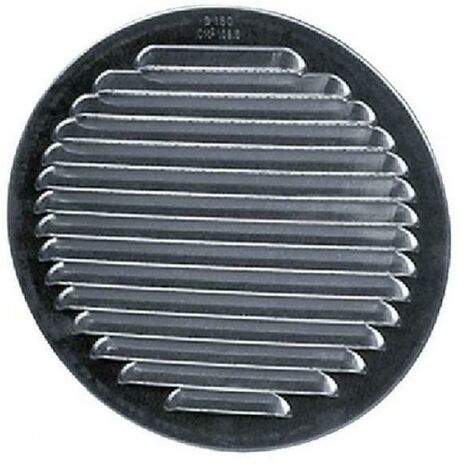 Hochwertiges Lüftungsgitter aus Aluminium mit einem Durchmesser von 12 cm