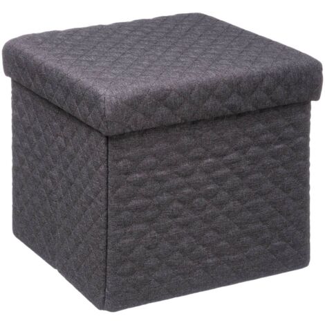 Hocker faltbar 31x31cm mix n modul anthrazitgrau - 5five