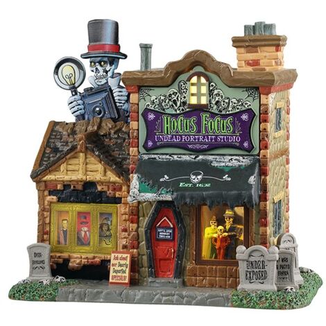 Hocus Focus Undead Portrait Studio avec alimentation électrique 4.5V Réf. 55304