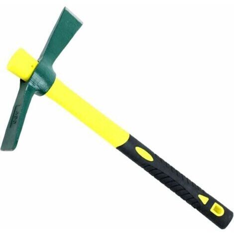 hoe Micro Pioche Hache Outil Jardinage Désherbage Mini Pioche Acier Fibre De Verre Poignée Arbre Pioche Pioche Jardin Ferme Outil 38,5 x 22,5 Cm