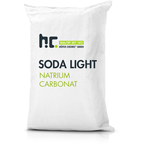 Höfer Chemie Gmbh – Natriumcarbonat (Soda) 25 kg – Régulateur de pH pour piscine – Solution alcaline, facile à dissoudre – N° CAS 497-19-8