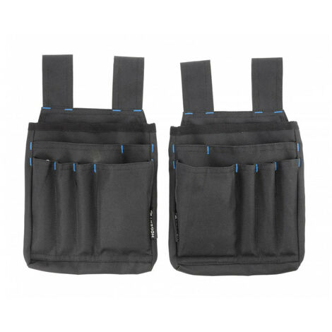Högert 2-tlg. Werkzeugtasche mit 7 Fächern aus Oxford 600D