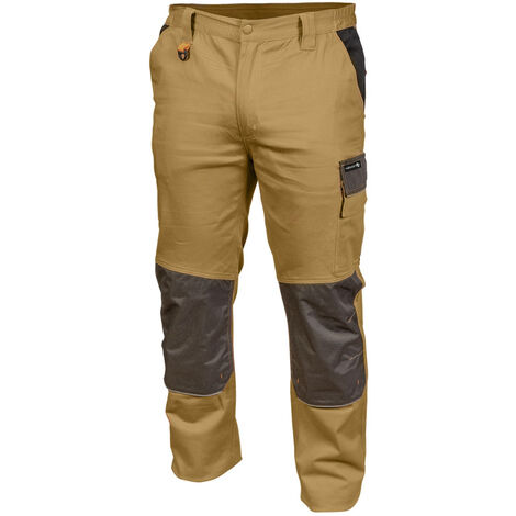 Högert Arbeitshose "Edgar " für Herren in Beige 3XL