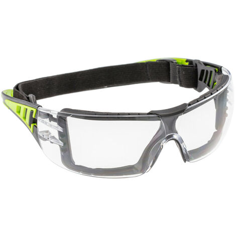 Högert Schutzbrille "Lotzen" mit Kopfband  Grün