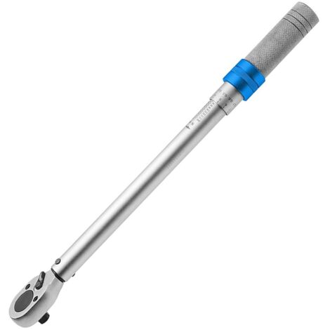 Högert Technik Llave de torsión HT1W706, acero, azul, gris