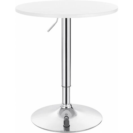 Höhenverstellbarer Bartisch Weiss