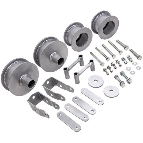 Höherlegungskit 2.5" Vorder / 2" Hinter Schäkel für Jeep Wrangler JK 4WD 4X4Hherlegungskit 2.5" Vorder / 2" Hinter Schkel for Jeep Wrangler JK 4WD 4X4