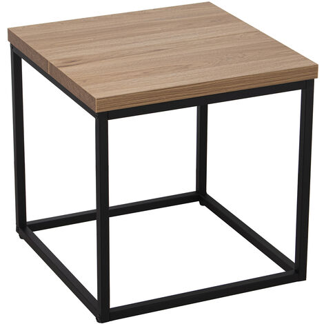 Hölzerne Ecktischmetallfüße, Brett: DM+Melamin+PVC 50x50x50cmpour Alle Stile, um dem Haus eine Note zu verleihen