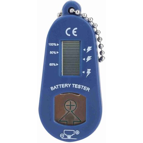 Hörgerätebatterietester mit LCD-Display und Schlüsselanhänger