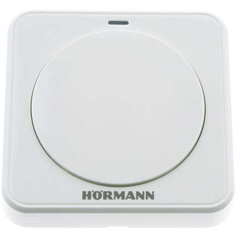 Hörmann – Bouton poussoir radio 868 MHz pour motorisations – Émetteur BiSecur – Compatible Supramtic E/P, Promatic, Rollmatic, Rotamatic, Lineamatic - FIT 1 BS