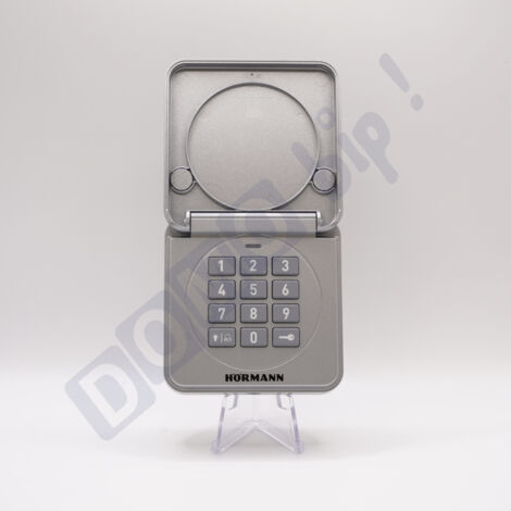 Hörmann – Clavier à code sans fil 10 codes programmables – Fréquence 868 MHz – IP54 pour accès sécurisé – Montage facile - FCT 10-1 BS