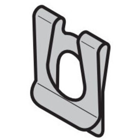 Hörmann – Clip de blocage SL 14mm – Maintien sécurisé pour portails – Usage professionnel – Durabilité et fiabilité – Accessoire essentiel