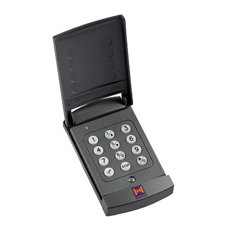 Hörmann – Commutateur à code sans fil 24V AC/DC – 1 sortie relais – Classe de protection IP54 – Pour motorisation de porte de garage - CTR 1 D