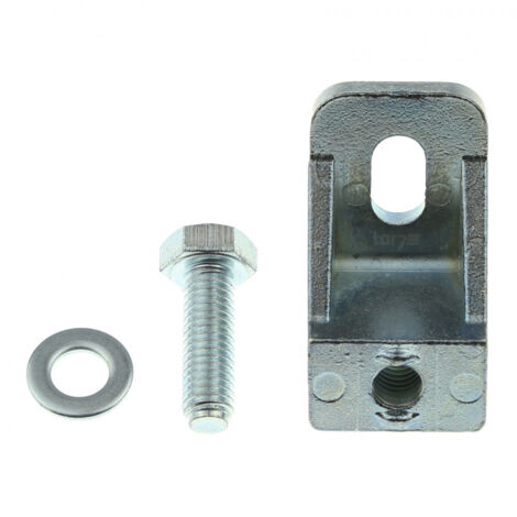 Hörmann – Équerre de fixation en acier pour crémaillère – Installation solide pour moteurs de garage – Accessoire technique essentiel