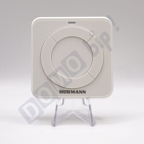 Hörmann FIT 4 BS - Bouton poussoir blanc 4 canaux sans fil pour motorisations BiSecur - Fréquence : 868.35 MHz - Référence : 439741