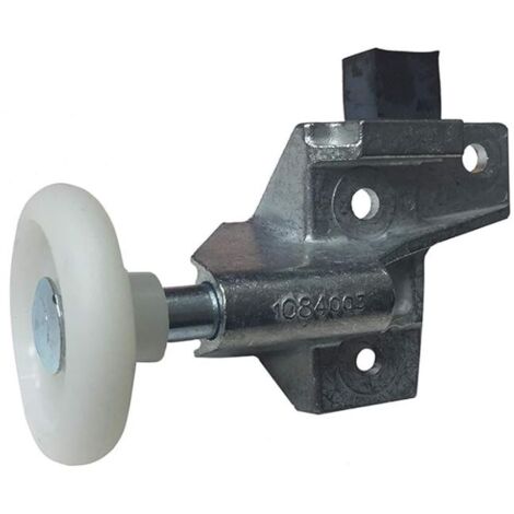 Hörmann – Galet pour porte N80 – Chape de roulette complète avec galet de guidage et butoir – Installation facile et durable
