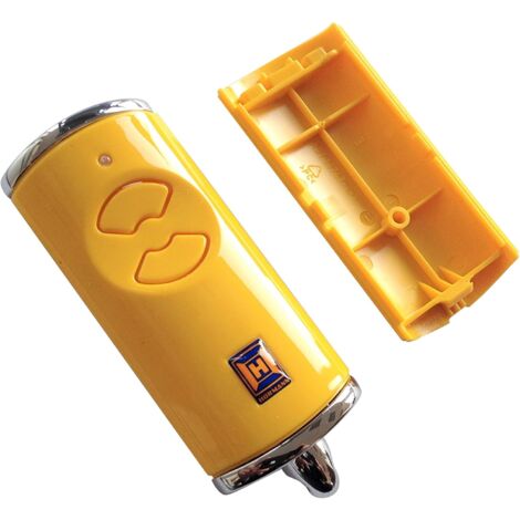 Hörmann Handsender Cover HSE2BS Gelb Leer Gehäuse ohne Batterie ohne Platine