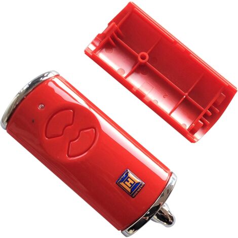 Hörmann Handsender Cover HSE2BS Rot Leer Gehäuse ohne Batterie ohne Platine