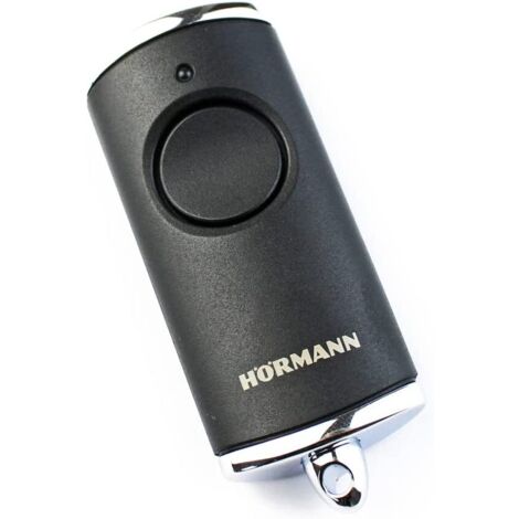 Hörmann Handsender HSE1 868-BS Struktur Chrom schwarz SW-Eu