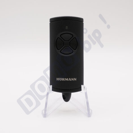 Hörmann HSE 4 BS Noir Mat - Télécommande 4 canaux pour motorisation BiSecur - Référence : 4511736 - Fréquence : 868 MHz