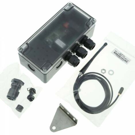 Hörmann – Récepteur radio 2 canaux – Fréquence 868MHz – Tension 230V – Antenne anti-manipulation – Commande éclairage extérieur - HER2-868-BS