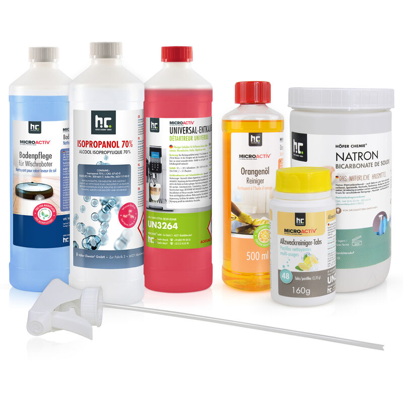 Höfer Chemie Gmbh - Höfer Chemie Set d'essai de 7 articles de nettoyage et d'aide ménagère 1 piece (en)